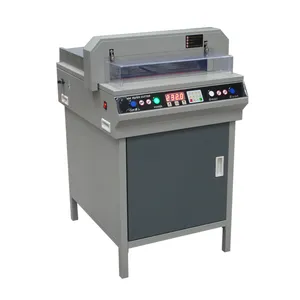 450VS + endüstriyel giyotin kağıt kesme makinesi fiyat