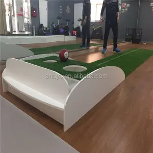 China manufacturer mini wood soccer golf for all age soccer equipment