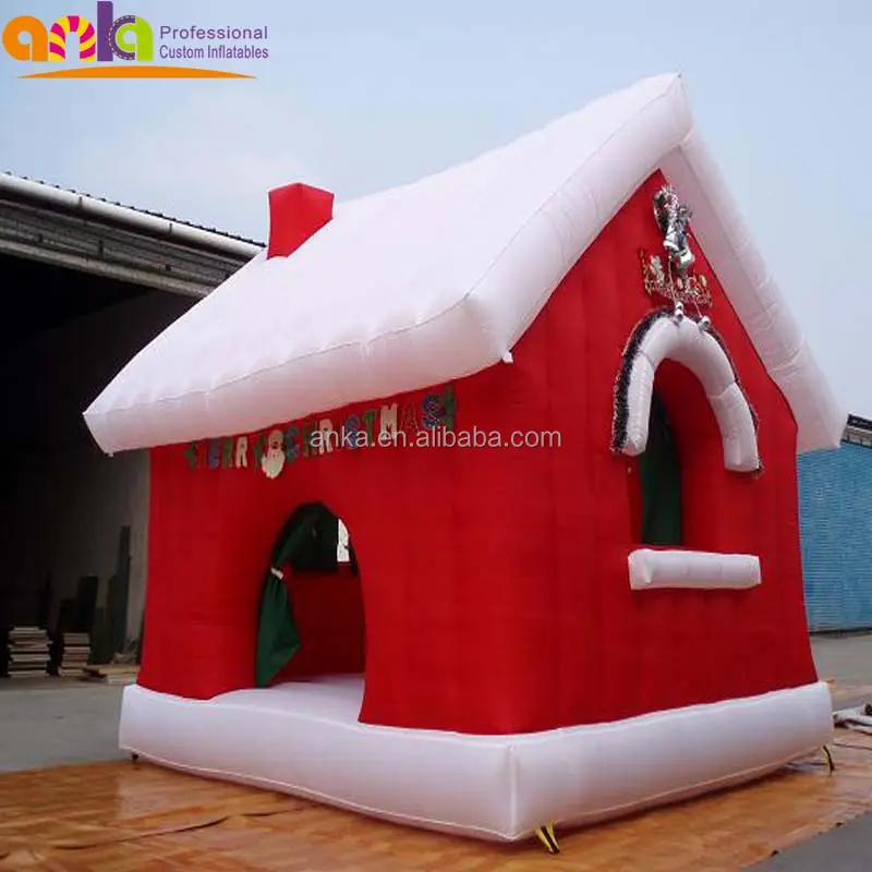The best chinese products 2017 inflatable christmas house for outdoor christmas decorations