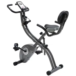 Vélo d'exercice <span class=keywords><strong>stationnaire</strong></span> intérieur pliable à la mode conception réglable portable pour la salle de sport à usage domestique <span class=keywords><strong>avec</strong></span> résistance magnétique pour le fitness - Product Image 1