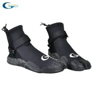 Botas de mergulho antiderrapantes de 3mm, sapatos de borracha com sola de borracha, botas de mergulho