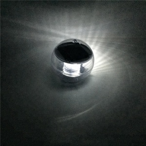กันน้ำทุ่นลอยน้ำ led light ball พร้อมแผงพลังงานแสงอาทิตย์แบตเตอรี่ - Product Image 1