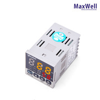Relé Temporizador Digital Industrial PIDMaxwell MWT100 48x48mm, Interruptor de Tiempo Programable con Pantalla LED, 85-265VAC, RS485 Modbus