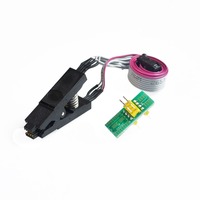 Clip de prueba SOIC8 SOP8 de alta calidad para programación en circuito EEPROM 93CXX/25CXX/24CXX en programador USB TL866CS TL866A
