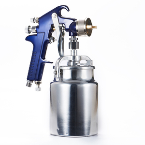 <span class=keywords><strong>Pistola</strong></span> <span class=keywords><strong>de</strong></span> Pintura Neumática HVLP <span class=keywords><strong>de</strong></span> Grado Industrial <span class=keywords><strong>de</strong></span> la <span class=keywords><strong>Mejor</strong></span> Calidad, <span class=keywords><strong>Marca</strong></span> Útil, con Vaso <span class=keywords><strong>de</strong></span> Aluminio Azul <span class=keywords><strong>de</strong></span> 1000 ml, Modelo 4001S, China - Product Image 1
