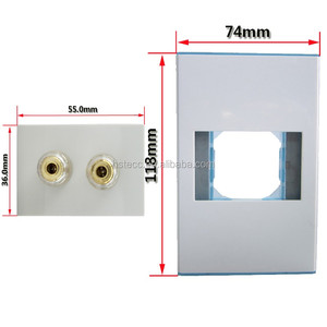 <span class=keywords><strong>HIFI</strong></span> Haut-Parleur <span class=keywords><strong>Prise</strong></span> de la Plaque <span class=keywords><strong>Murale</strong></span> 5.1/7.1 Channel Sound Home Cinéma Façade - Product Image 5