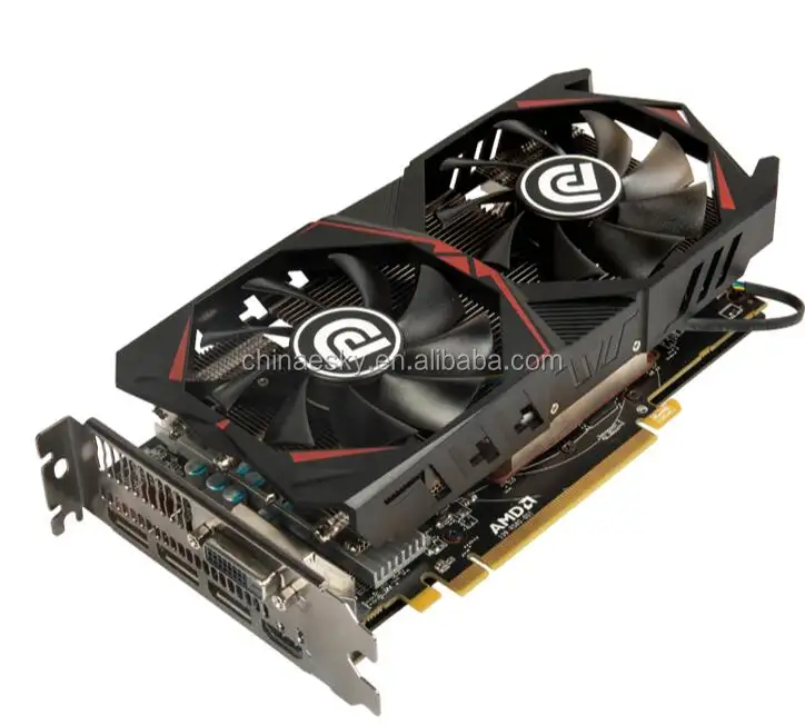 Radeon RX 580 8GB 듀얼 OC AMD 칩셋 RX580 비디오 카드 재고 있음 RX590