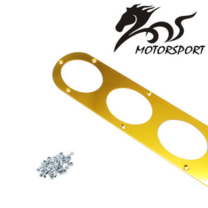 Car-styling 8 agujeros Titan Motorsports aluminio mobiliario universal parachoques trasero Air diversion difusor panel - Product Image 4