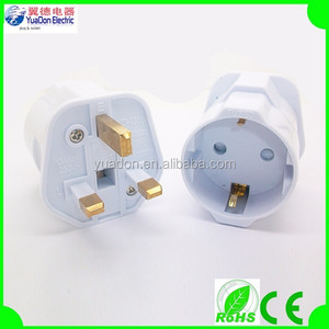 Personalizada de fábrica tipo de reino unido 13a 3 pines enchufe eléctrico plano conectores multifunción adaptador - Product Image 1