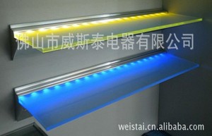 WST-1816-3 Led Tam giác kệ ánh sáng phong cách đèn tủ cho tủ rượu hoặc Gương phòng tắm - Product Image 3