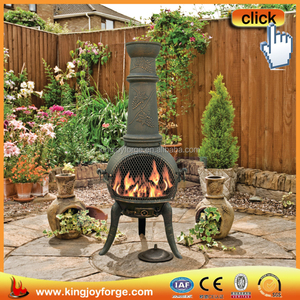 Chimenea Larga para Exteriores, Totalmente <span class=keywords><strong>de</strong></span> Hierro Fundido, Restauración <span class=keywords><strong>de</strong></span> Chimenea Antigua - Product Image 2