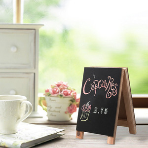 Bloc de notes en bois blanc, mini panneau, à la mode - Product Image 4