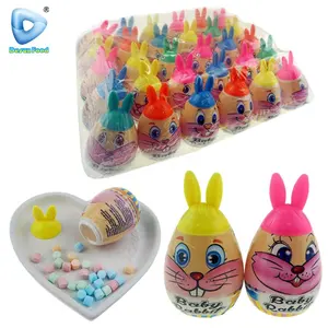 Lovely rabbit surprise egg toy candy