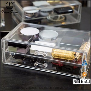 Fábrica <span class=keywords><strong>de</strong></span> hecho barato organizador cosmético <span class=keywords><strong>de</strong></span> Acrílico transparente <span class=keywords><strong>caja</strong></span> <span class=keywords><strong>de</strong></span> plástico - Product Image 2