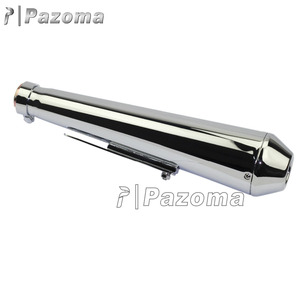 <span class=keywords><strong>Silencieux</strong></span> d'échappement universel Pazoma Silver pour motos personnalisées, chopper, bobber, café <span class=keywords><strong>racer</strong></span> - Product Image 6