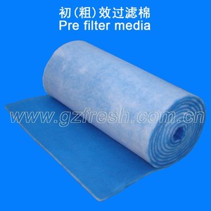 Điều hòa không khí phòng máy sợi <span class=keywords><strong>polyester</strong></span> G3-G4 lọc không khí trước khi lọc phương tiện truyền thông CuộN - Product Image 5