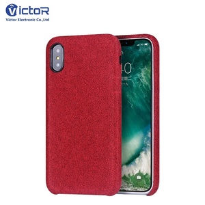 Linen Bề Mặt PU Da Điện Thoại Di Động Trường Hợp đối với <span class=keywords><strong>iPhone</strong></span> XS Max Cover Quay Lại - Product Image 2