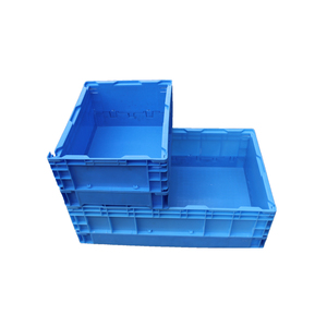 JOIN Plastic Folding <strong>Storage</strong> <strong>Box</strong> Collapsible Container Portable Light Collapsible Container <strong>Stackable</strong> Moving Tote Bins - Product Image 2