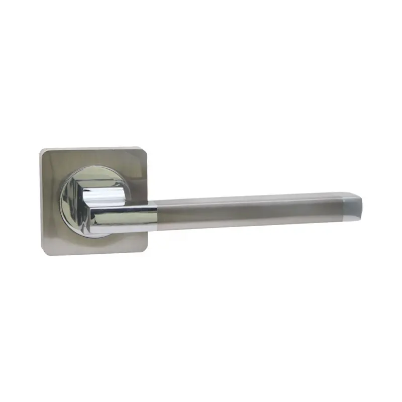 Hot Penjualan Aluminium Handle Pintu dengan Persegi Rosette