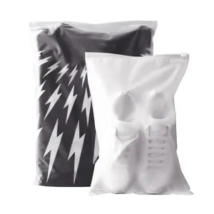 Custom Printed Plastic Underwear T-shirt Packaging Ziplock Bag