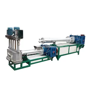 HDPE LDPE PE PP PET granules pelletizing line | recycled plastic granules machine | plastic recycling granulating line