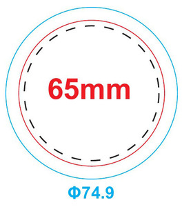 Hot Bán Phong Cách Mới Nhất Chất Lượng Cao Vòng Hình Dạng 65mm Nút Của Hướng Dẫn Làm Máy <span class=keywords><strong>Button</strong></span> Maker Kit - Product Image 4