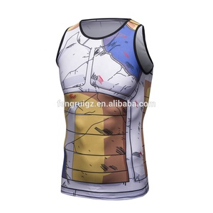 Personnalisé Séchage Rapide Vêtements De Course Hommes <span class=keywords><strong>Dragon</strong></span> <span class=keywords><strong>Ball</strong></span> Débardeur - Product Image 2