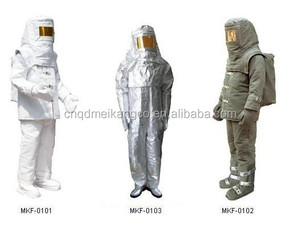 1700 Aramid Fire Resistant Firefighter Firefighting Suit High <strong>Temperature</strong> Flame Retardant Split Style Customizable Size - Product Image 2