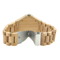 Montres en bois pour hommes, vente en gros, nouvelles, haute qualité, montres-bracelets en bois pour hommes