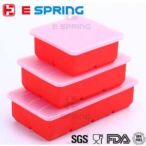 Facile Push <span class=keywords><strong>Pop</strong></span> Out 4 6 8 Cavité Platine Silicone Tasse En Forme de Bac À Glaçons - Product Image 1
