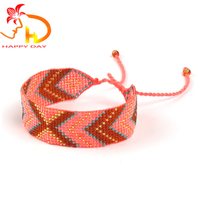 Pulseras Unisex <span class=keywords><strong>de</strong></span> Cuentas Miyuki <span class=keywords><strong>de</strong></span> <span class=keywords><strong>la</strong></span> <span class=keywords><strong>Amistad</strong></span> Trenzadas <span class=keywords><strong>de</strong></span> <span class=keywords><strong>la</strong></span> Suerte Nuevos Patrones Tejidos con Forma <span class=keywords><strong>de</strong></span> Flecha al Por Mayor para Hombre - Product Image 4