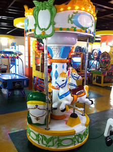 <span class=keywords><strong>Paseo</strong></span> del parque <span class=keywords><strong>de</strong></span> atracciones al aire libre mini portátil pequeño carrusel feliz va <span class=keywords><strong>ronda</strong></span> para la venta - Product Image 1