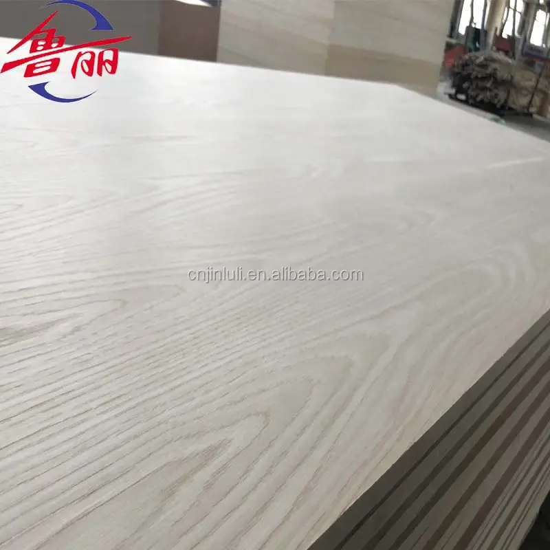 White Oak Veneer Laminated MDF Wood Panel