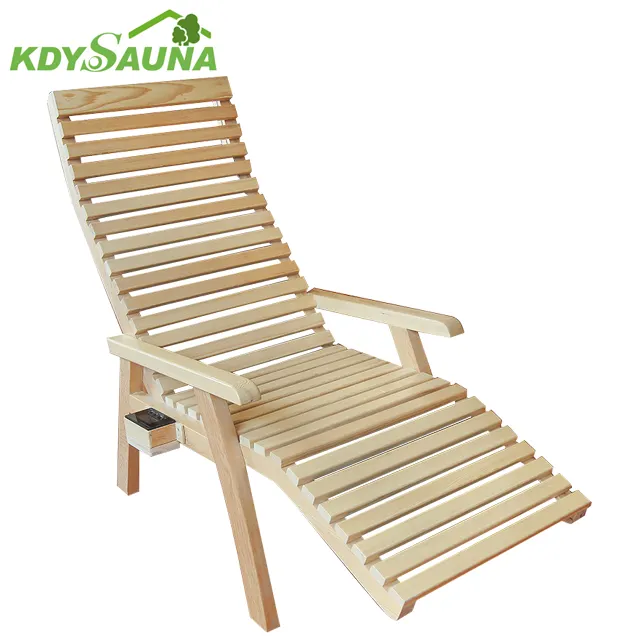 Matériel en bois sauna portatif de chaise