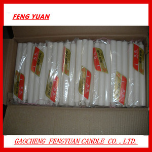 bougie de ménage blanc pas cher pour le Bénin / cheap white household candle for Benin - Product Image 1