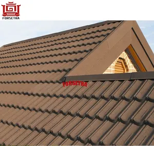 2019 Hot Koop Hangzhou Fabriek Prijs Oeganda Stone Chip Gecoate Metalen Dak Tegel In Accra