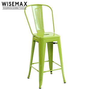 Meubles WISEMAX <span class=keywords><strong>moins</strong></span> <span class=keywords><strong>cher</strong></span> prix revêtement en poudre vente en gros chaise de salle à manger industrielle salon chaise de restaurant en métal empilable - Product Image 3
