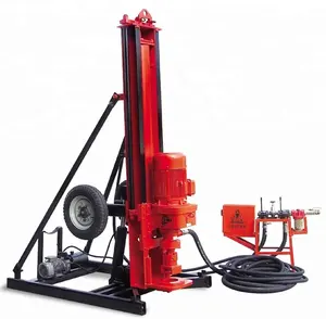 KQD165B mini water well drilling rig/cheap portable down the hole drilling machinery