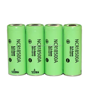 100% Original New Version 3.6V 18500 NCR18500A 2040mAh 18650 Li-ion Battery For Pansonic