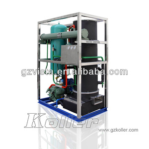1 ton máquina fabricadora de hielo cilindrico, rolito, tubo fabricante Chino - Product Image 1