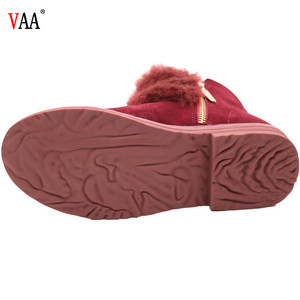 visón fuera barato Suede vino color señoras <span class=keywords><strong>Sorel</strong></span> <span class=keywords><strong>nieve</strong></span> <span class=keywords><strong>botas</strong></span> zapatos, mujeres invierno <span class=keywords><strong>nieve</strong></span> <span class=keywords><strong>botas</strong></span> - Product Image 3