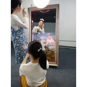 360 <strong>Photobooth</strong> <strong>Open</strong> <strong>Air</strong>, Party and Event Supply 3D Photo Booth Touch Screen Mirror Booth - Product Image 6