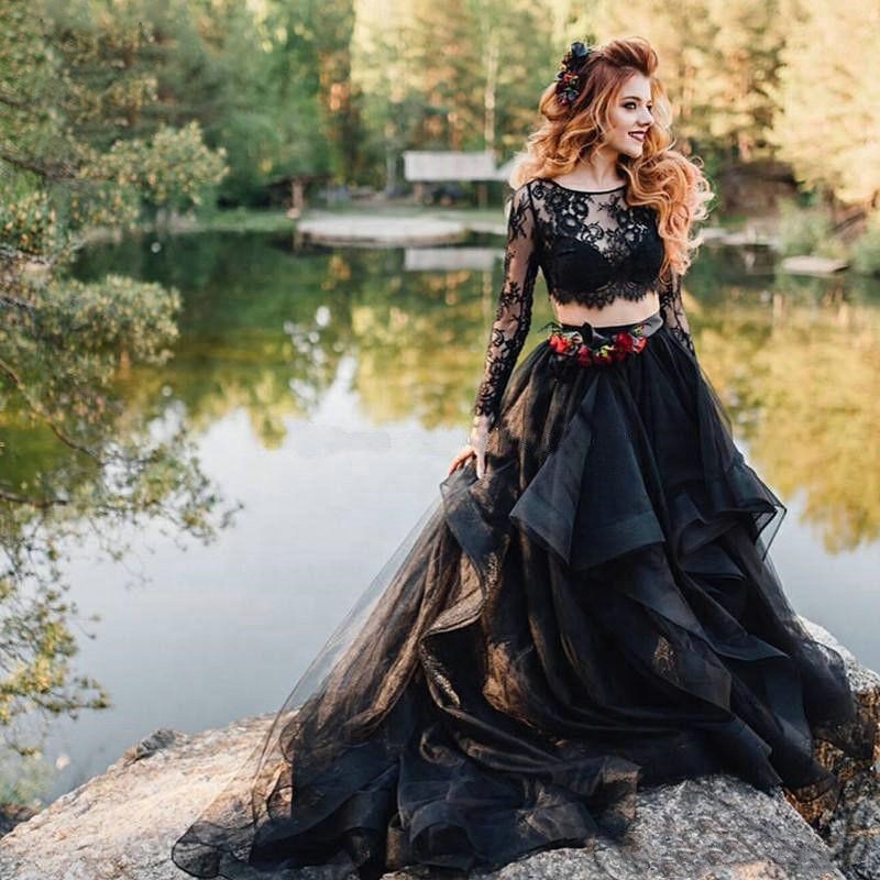 Bridal Maxi Pakistani Bridal Dresses In Black Colour Ball Gown
