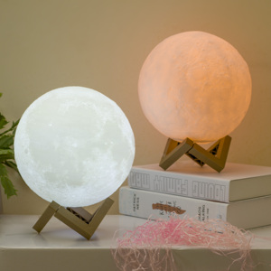 Vacaciones 3D casa decoración <span class=keywords><strong>Luna</strong></span> lámpara <span class=keywords><strong>de</strong></span> mesa <span class=keywords><strong>de</strong></span> luz <span class=keywords><strong>de</strong></span> la <span class=keywords><strong>noche</strong></span> - Product Image 6