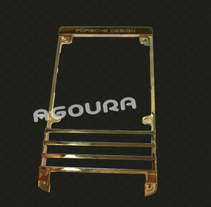 Pour Blackberry P9981 24 k or miroir logement, Luxe lunette pour Blackberry P9981 logements d'or - Product Image 2