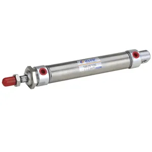 Ma Series MA-20 Stainless Steel Double/Single Acting Pneumatic Air Mini Cylinder