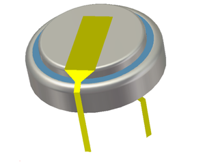 Литиевый 3 в кнопочный аккумулятор <span class=keywords><strong>CR927</strong></span> с припоем - Product Image 4