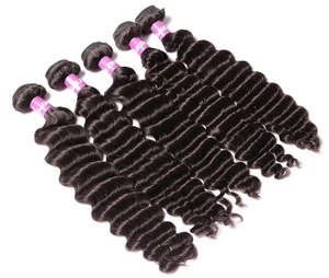 Enrollamiento grande 22 pulgadas remy virginal peruana del pelo <span class=keywords><strong>de</strong></span> <span class=keywords><strong>la</strong></span> trama para <span class=keywords><strong>feria</strong></span> - Product Image 4