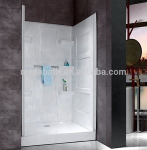 2018 Nuovo <span class=keywords><strong>vasca</strong></span> da bagno in acrilico <span class=keywords><strong>e</strong></span> parete surround combo con towel bar - Product Image 6