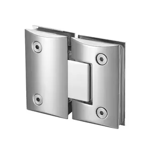 180 Degree Bathroom Waterproof Frameless Everreign Clamp Hinge For Glass Shower Door